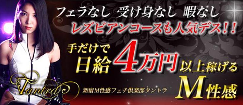 新宿痴女M性感フェチ倶楽部タントラの求人