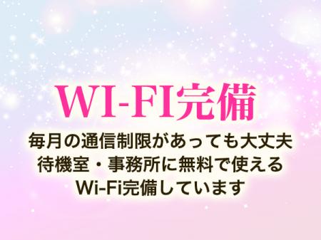 Wi-Fi完備