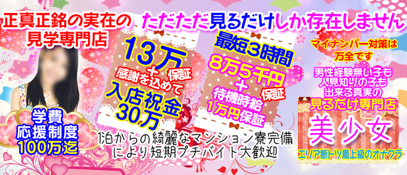 素人オナクラ美少女 の求人