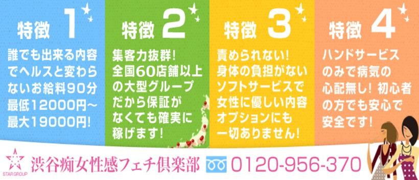 渋谷痴女性感フェチ倶楽部の求人