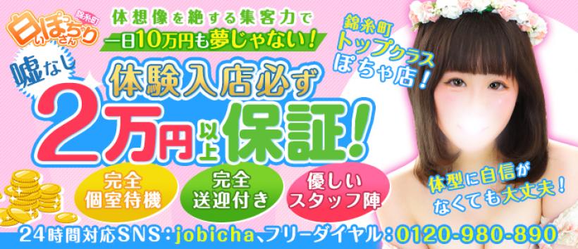 白いぽっちゃりさん錦糸町の求人