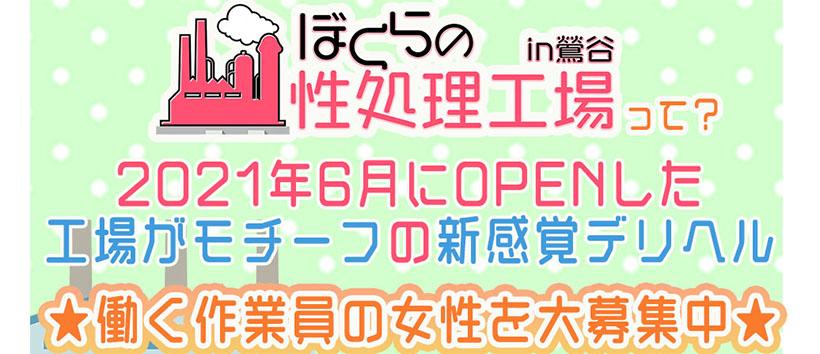 ぼくらの性処理工場in鶯谷の求人